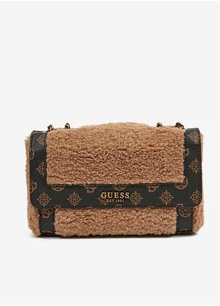 Маленька пухнаста сумочка crossbody guess