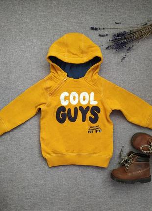 Капюшонка для мальчика/ свитшот/ толстовка 6-9 мес