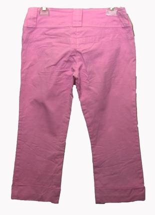 Moto/женские розовые капри/бриджи с поясом uk124 фото