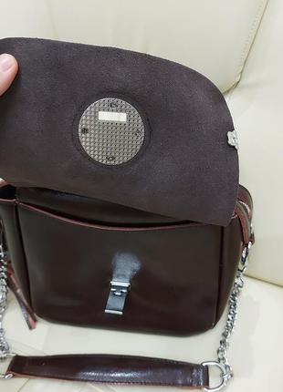 Жіноча сумочка ch1000 lazer із натуральної шкіри6 фото