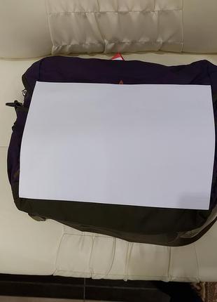 Надійна міська сумка onepolar m5629 violet якісна фіолетова 12 літрів7 фото