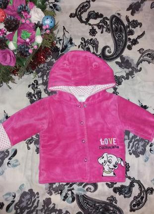 Яркая кофточка-ветровка на р. 68