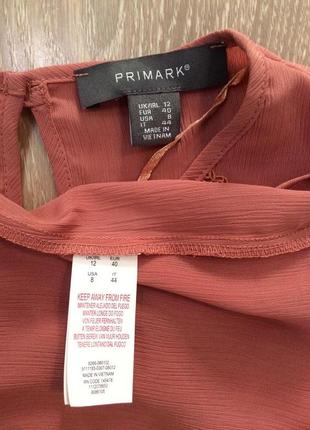 Блуза з широким рукавом і мереживом primark5 фото