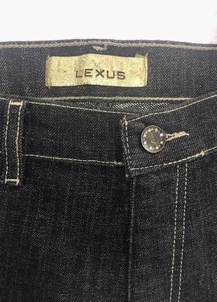 Капри lexus женские джинсовые черные с люрексом9 фото