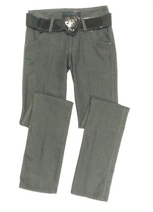 Джинсы amn графит серые женские