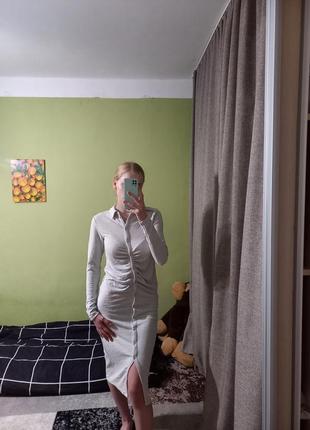 Свет бежевое платье для беременных