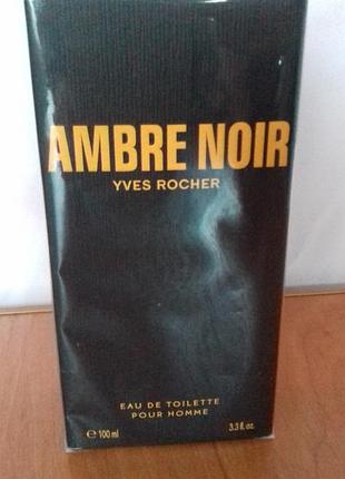Туалетна вода ambre noir від yves rocher 100 мл франція