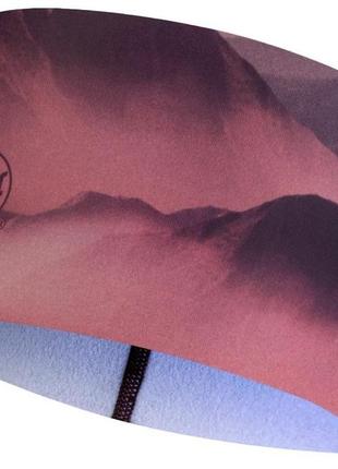 Повязка buff tech fleece headband serra mauve