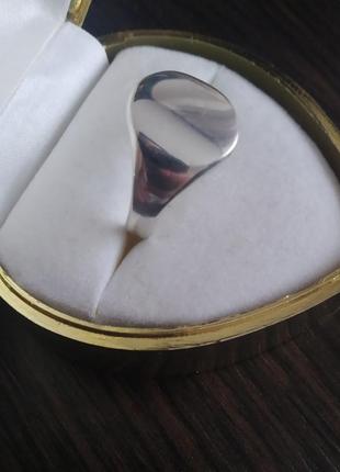 Argentium серебряная печать кольцо кольцо под гравировка5 фото