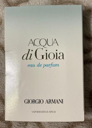 Giorgio armani acqua di gioia