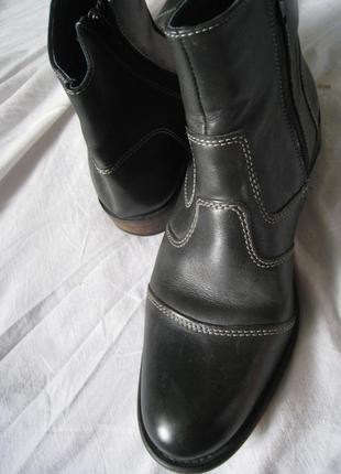 Крутые кожаные ботинки braend, италия, оригинал!!! 2