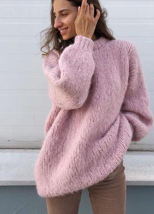 Мягкий свитер из шерсти альпака3 фото