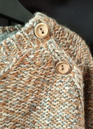 Трикотажний светр з крученої пряжі5 фото