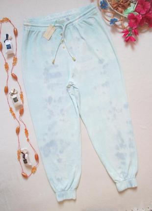 Мега шикарные домашние вафельные штаны в мраморный принт river island 💜❄️💜1 фото