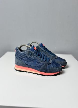 Утепленные кроссовки nike md runner winter