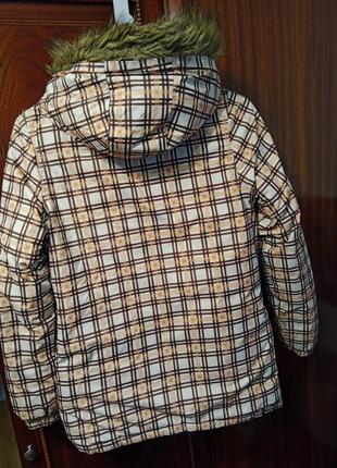 Двусторонняя теплая курточка nature sports &amp; lifewear на девочку 11-13роков размер s6 фото