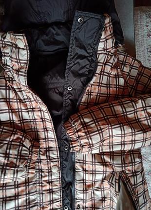 Двусторонняя теплая курточка nature sports &amp; lifewear на девочку 11-13роков размер s8 фото