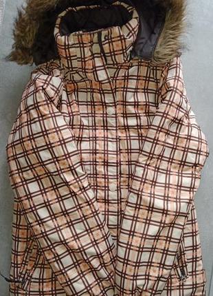 Двусторонняя теплая курточка nature sports &amp; lifewear на девочку 11-13роков размер s
