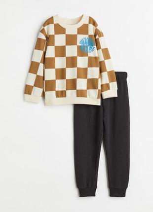 Костюм з легкою махровою ниткою всередині для хлопчика  від h&m