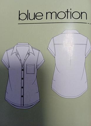 Блузка лен.3 фото