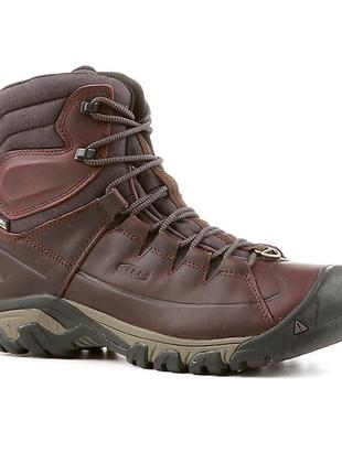 Чоловічі зимові черевики keen targhee high lace waterproof boot