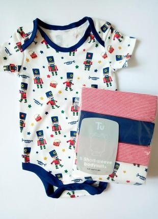 Бодіки з коротким рукавом tu та ін. 6-9 міс., 74см