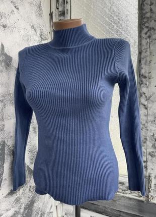 Гольф в рубчик водолазка кофта з горловиною