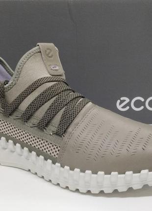 Кожаные кроссовки ecco ziplex оригинал