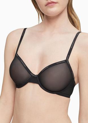 Прозорий бюстгальтер calvin klein