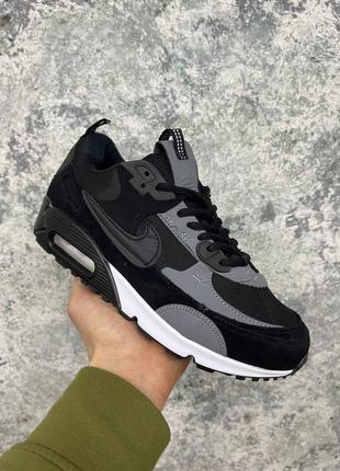 Кросівки nike air max 90 fortuna black\grey\white