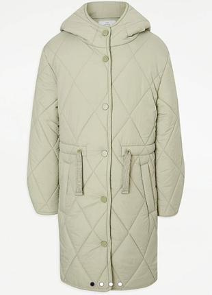 Пальто стобане оливкове george 110/116-152/158