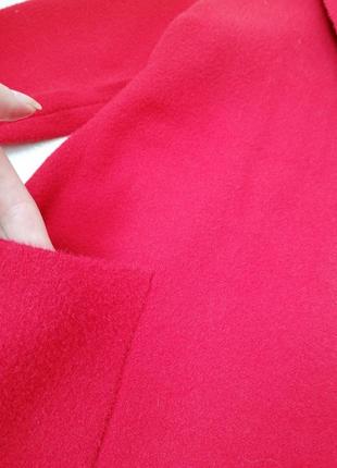 Кардиган накидка кофта пальто мантия шерсть альпака с глубоким капюшоном этикеток с составом ткани н8 фото
