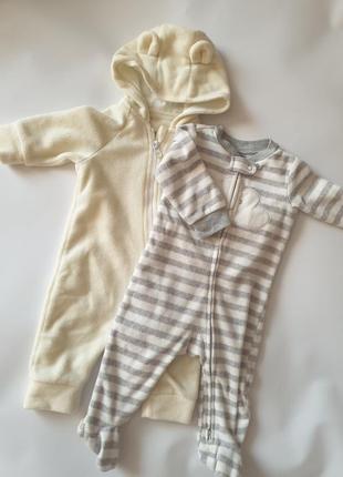 Флисовый комбинезон