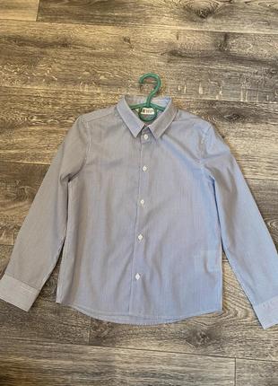 Рубашка h&m 130 7-8