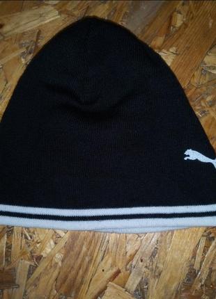 Шапка puma із боковим логотипом