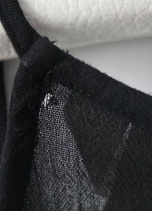 Черный топ с вышивкой от h&m coachella4 фото