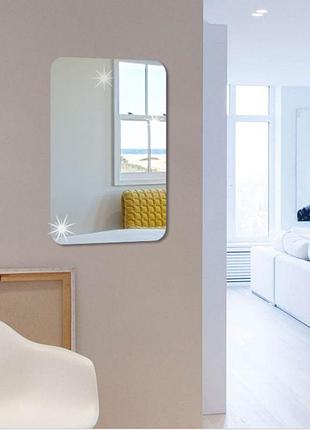 Зеркало акриловое 20×30 см 1 мм серебро