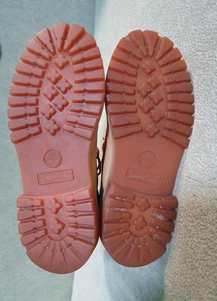 Кожаные ботинки timberland ,оригинал8 фото
