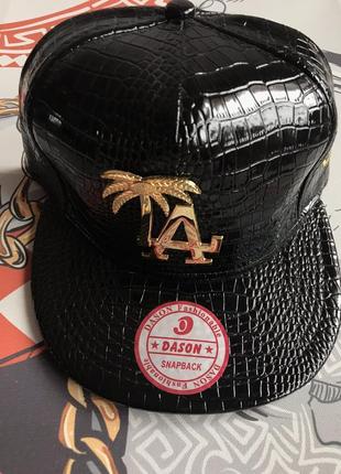 Кепка snapback черная los angeles нба хип хоп распродажа2 фото