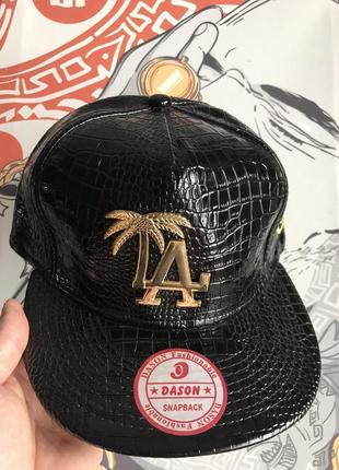 Кепка snapback черная los angeles нба хип хоп распродажа4 фото