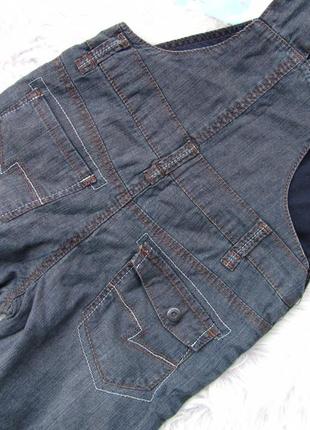Крутий джинсовий напівкомбінезон oboibi4 фото