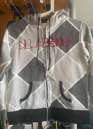 Зип  худи на флисе billabong