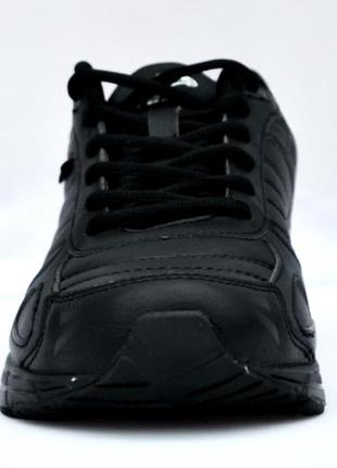 Демисезонные кроссовки restime из натуральной кожи, черные, размеры 36, 37, 38, 44  restime 181283 фото