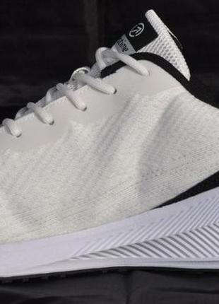 Акция! кроссовки летние осенние текстиль, белые. размеры 41, 42, 43, 44, 45. restime 20226.