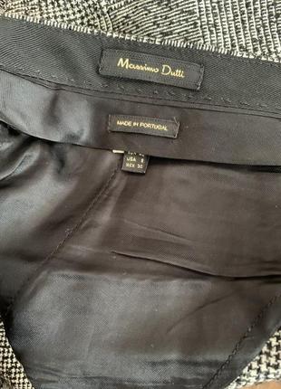 Вовняні вкорочені штани massimo dutti, р.38/406 фото