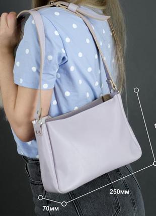 Женская кожаная сумка надежда, натуральная винтажная кожа, цвет бордо7 фото