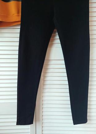Джинси чорні висока посадка талія скіні skinny від ll love leggings6 фото
