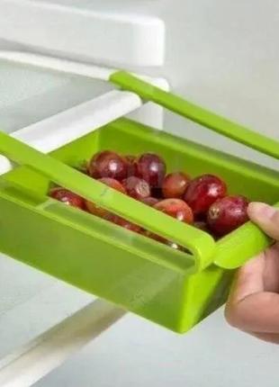 Дополнительный подвесной контейнер для холодильника и дома refrigerator multifunctional storage box green эхр1 фото