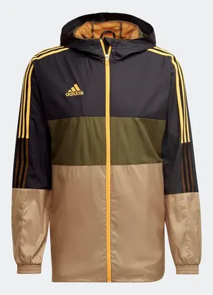 Вітровка adidas tiro winterized windbreaker black/beige h336843 фото