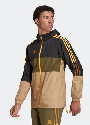 Вітровка adidas tiro winterized windbreaker black/beige h33684